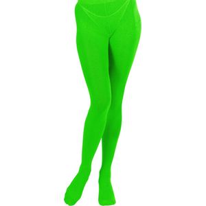 Widmann - Panty, Groen - Groen - One Size - Carnavalskleding - Verkleedkleding