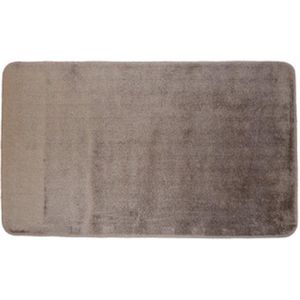 Lucy's Living Luxe Badmat SIMPO Brown Exclusive – 60 x 100 cm – bruin - acryl - anti-slip - badkamer mat - badmatten - badtextiel - wonen – accessoires - exclusief
