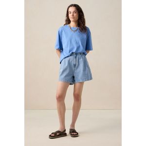 Sissy-Boy - Blauw boxy T-shirt