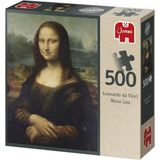 Jumbo Puzzel - Leonardo Da Vinci Mona Lisa - 500 Stukjes
