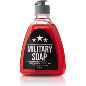 Military 3 in 1 Zeep - 300ml - Verwijdert Verontreinigingen - Mild voor de Huid