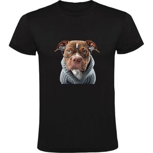 Hond met een bril Heren T-shirt - dieren - dog - dierendag - grappig
