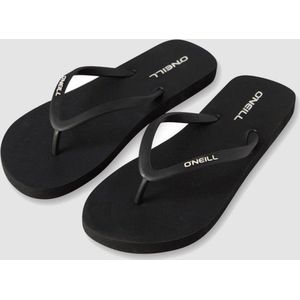 O'Neill Slippers Dames, small logo - Zwart - Maat 37