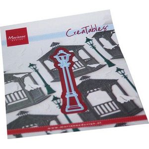 Marianne Design Creatables Snij en Embosstencil - Straatlantaarn