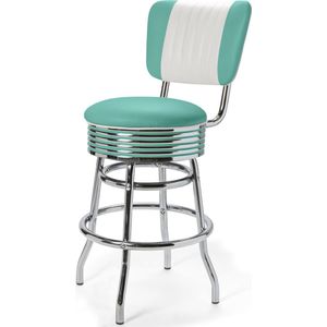 Bel Air Retro Barkruk BS-29-66-CB Turquoise