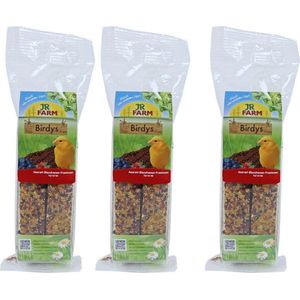 Birdy's klimpack kanarie amarant blauwe bessen frambozen mix 130 gr per 3 stuks