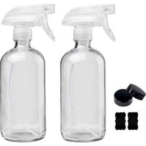 Spuitfles - Mistspuitfles / Hervulbare rolflessen - Voor reiniging, parfums, etherische olein