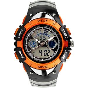 West Watch – multifunctioneel kinderhorloge -  model Snow – Oranje