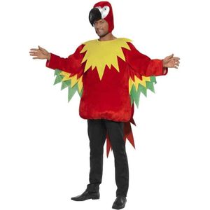 Papegaaienpak | Rode papegaai kostuum