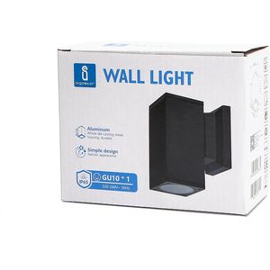 Smart LED Buiten spot | Zwart | IP65 | HUE compatible | Incl. Zigbee spot