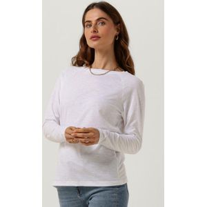 CC Heart Long Sleeve Tshirt Tops & T-shirts Dames - Shirt - Gebroken wit - Maat XL