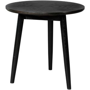 White Label Living - Fabio - Bijzettafel - Zwart - Hout - 50x50x50 cm