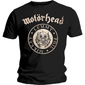 Motorhead - Undercover Seal Newsprint Heren T-shirt - XL - Zwart