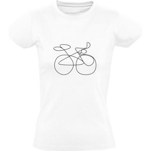 Fiets Dames T-shirt | wielrennen | mountainbike | fietsen