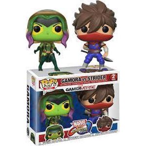 Funko / Gamerverse 2-pack - Gamora vs Strider (Marvel vs Capcom) Pop!