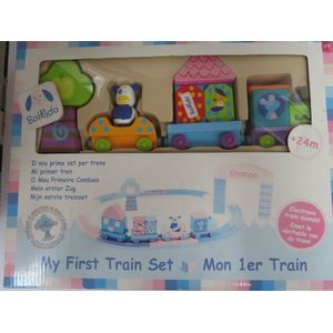 Boikido - Mijn eerste treinset - Houten speelgoed