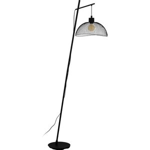 EGLO Pompeya Vloerlamp - E27 - 191 cm - Zwart