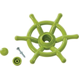 KBT Speelgoed Stuurwiel Boot in Limoen groen - Accessoire voor Speelhuisje of speeltoestel - 35 cm