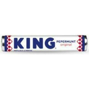 King pepermunt snoep - groot - 1 rol