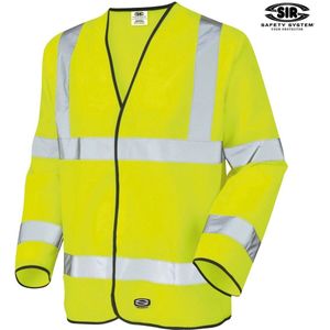 SIR SAFETY SPACE JACKET Hi Vis Veiligheidsvest Werkvest Reflecterend Vest Geel - Klasse 3 Reflecterend Veiligheidsvest EN20475