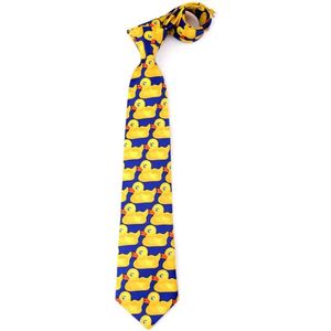 Grappige eenden stropdas - Bad eend - Zijde - Cosplay - One size - Volwassenen