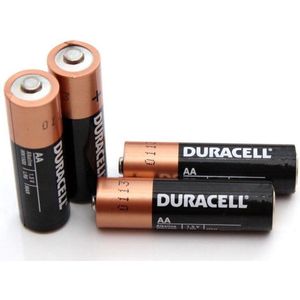 8 x AA Duracell plus power alkaline batterijen in blister