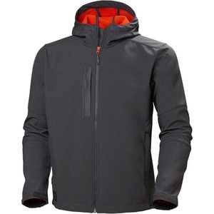 Helly Hansen Kensington Hooded Softshell 74230 - Mannen - Donkergrijs - L