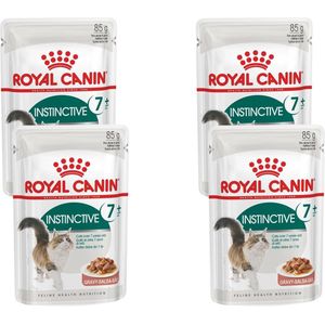 Royal Canin Fhn Senior Instinctive 7plus Mp Pouch - Kattenvoer - 4 x 12x85 g