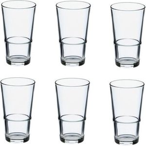 Professionele Longdrinkglazen 34Cl - Drinkglazen - Bierglazen - Stapelbaar - Hoogwaardige kwaliteit - Glas
