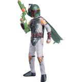 Rubies - Star Wars Kostuum - Boba Fett Kostuum Jongen - Groen, Bruin, Grijs - Maat 116 - Carnavalskleding - Verkleedkleding