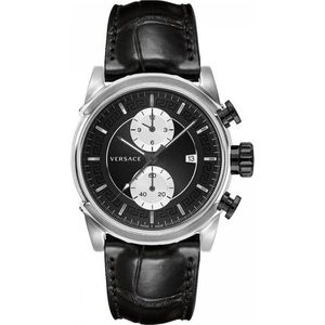 Versace VEV400119 horloge mannen - Roestvrij Staal - zilver