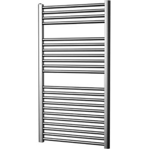 HANDDOEK RADIATOR MIDDEN AANSLUITING CHROOM 1200X500-376WATT