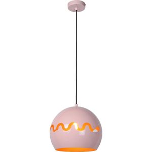 Lucide CORENTIN - Hanglamp Kinderkamer - Ø 28 cm - 1xE27 - Roze