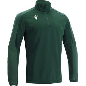 Macron Arno Ziptop Kinderen - Bottle Green | Maat: 11-12 Y