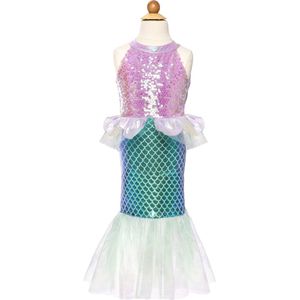 Great Pretenders Verkleedkledij Misty Zeemeermin jurk - Multi - Maat 5-6 jaar