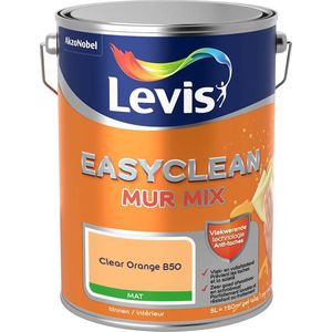 Levis EasyClean Mur Mat Mix - Clear Orange B50 - 5 L