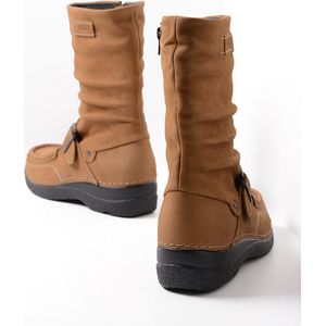 Wolky Comfortschoenen Roll Jacky cognac nubuck