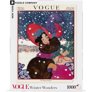 New York Puzzle Company - Vogue Winter Wonders - 1000 stukjes puzzel
