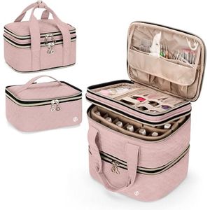 Equivera Nagellak Koffer - Nagellak Koffer - Nagellak Organizer - Koffer voor Nagellak - Beautycase