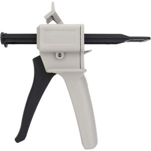 50 ml AB epoxy lijmpistool kitpistool handgereedschap - handmatige dispenser met lijmpatroon - 1:2 1:1 verhouding