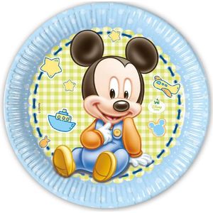 PROCOS - Set van Baby Mickey borden - Decoratie > Borden