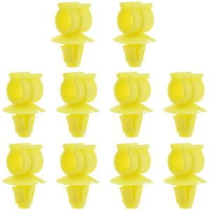 Motorkap Ondersteuning Staaf Clips Vervanging 795059 - Voor Citroen Berlingo C3 C4 - Peugeot 207 208 3008 301 308 - 10 Stuks .