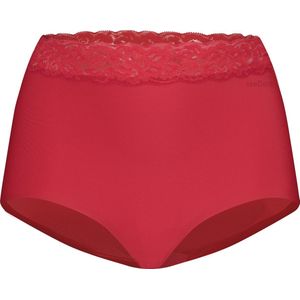 ten Cate Secrets high waist met kant rood voor Dames | Maat XL