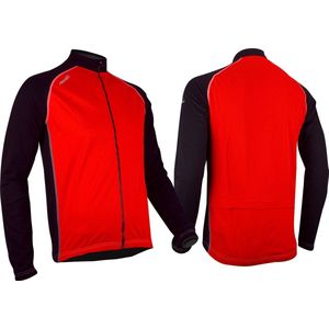 Avento Sportjack - Windbreaker - Rood/Zwart/Wit - L