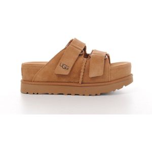 UGG Goldenstar camel suède slippers