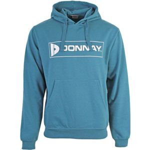 Donnay sweater met capuchon Jess - Sporttrui - Junior - Vintage Blue (244) - maat 176