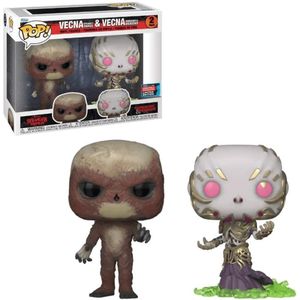 Funko Pop! 2 Pack: Stranger Things - Vecna and Dungeons & Dragons Vecna - 2022 Fall Convention Limited Edition