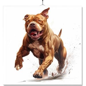Tegel Met Opdruk | Geschenk | Wc | Toilet | Pitbull