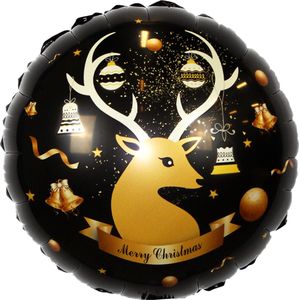 Kerst ballonnen Rendier Decoratie Ballon Helium Ballon Kerst Versiering 45Cm – 1 Stuk