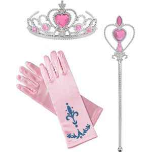 Het Betere Merk - Prinsessen Speelgoed - Tiara - Toverstaf - Kroon - voor bij je prinsessenjurk - prinsessen speelgoed voor bij je verkleedjurk